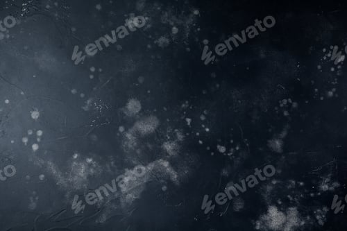 Preview: Dark black stone or slate wall. Grunge texture background