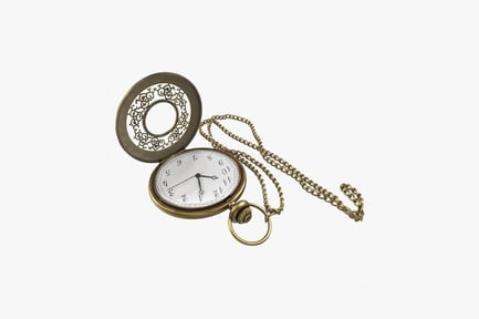 Preview: Vintage pocket watch with chain
