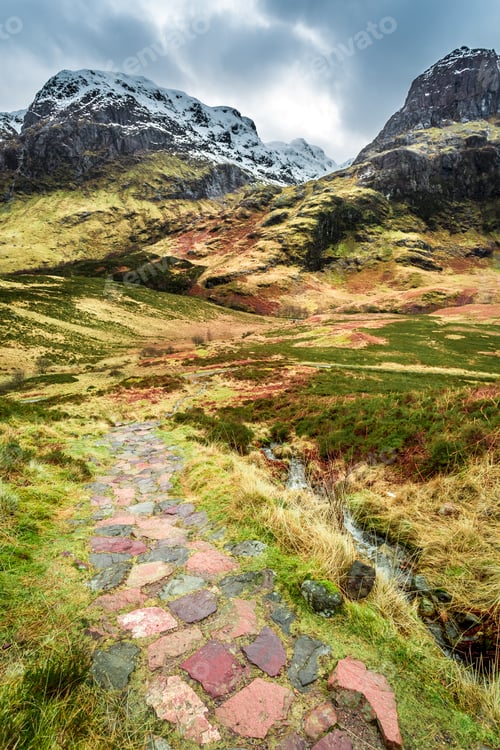 Preview: Glencoe in Winter, Highland Scotland