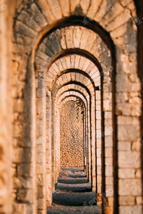 Preview: Terracina, Italy. Remains Of Temple Of Jupiter Anxur