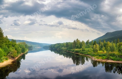 Preview: View over the Klaralven river near Ransby