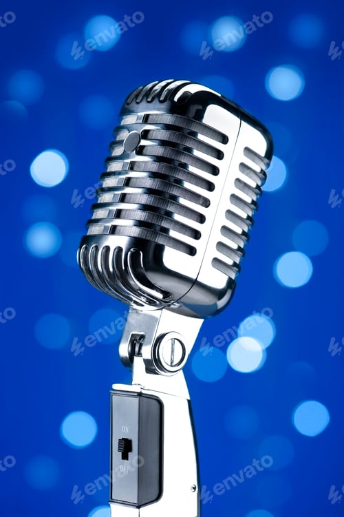 Preview: Vintage microphone
