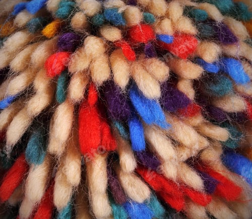 Preview: Wool Bright And Different Colors As A Background Texture