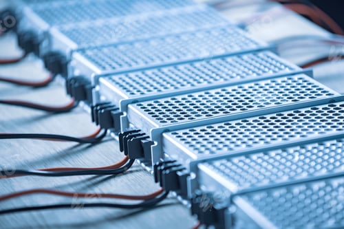 Preview: Metal mesh cases of power supply and wires