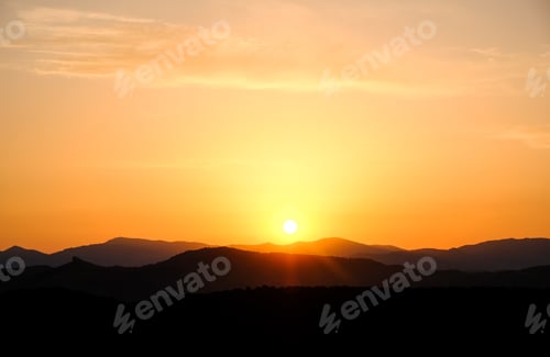 Preview: Sunrise in the mountains