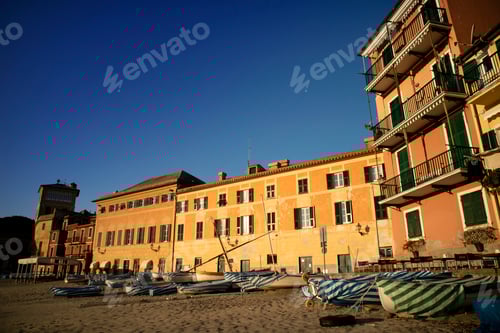 Preview: Sunrise view of the Bay of Silence in Sestri Levante