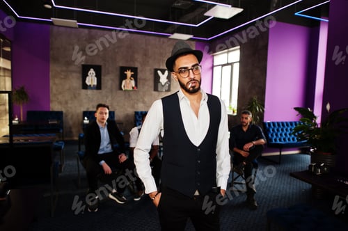 Preview: Multiethnic male bachelor mafia party