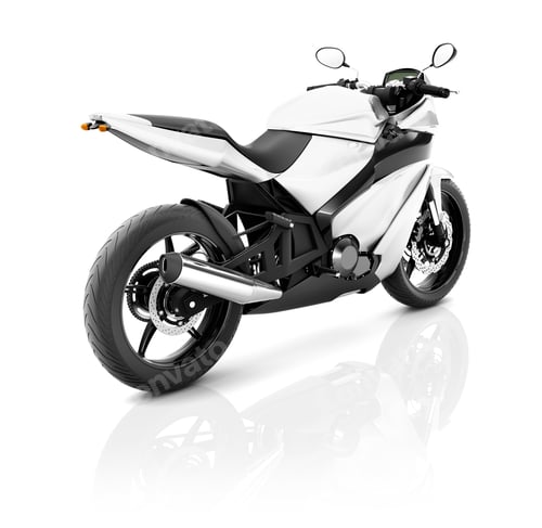 Preview: Illustration of Transportation Sport Motorbike Racing Concept