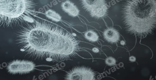 Preview: bacteria infection background