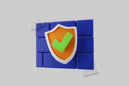 Preview: Digital firewall protection shield