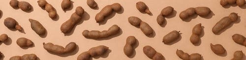 Preview: Tamarind, concept of tasty food, fresh tamarind fruit