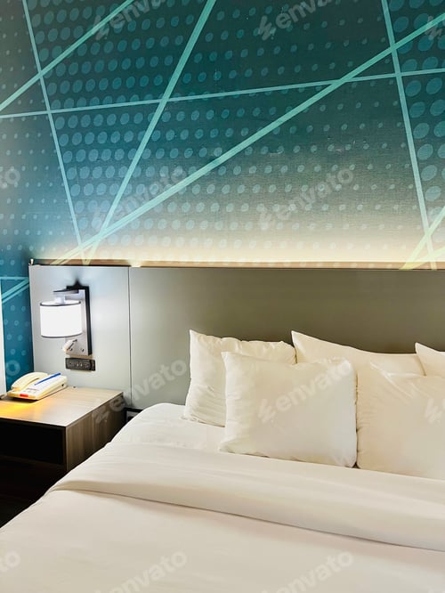 Preview: Corner of a bed.