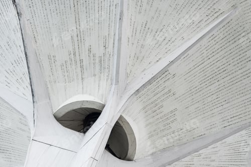 Preview: White concrete texture on building. Abstract background.