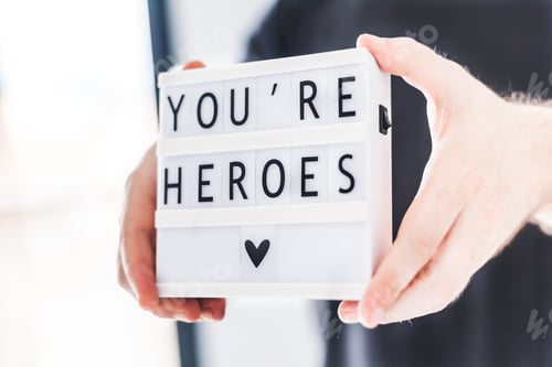 Preview: You are heroes concept