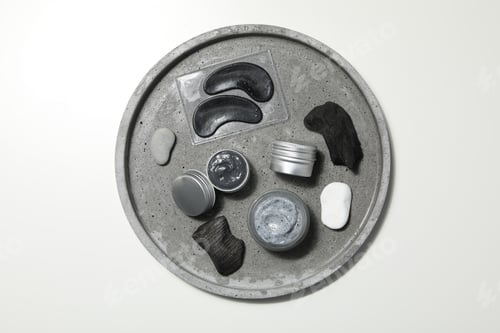 Preview: Beauty and skin care, cosmetic and charcoal