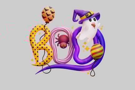 Preview: Halloween boo decoration