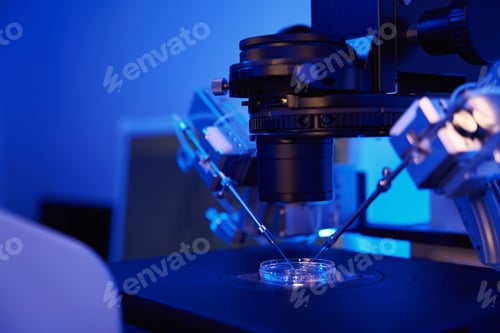 Preview: Setup applied for ICSI procedure in lab setting