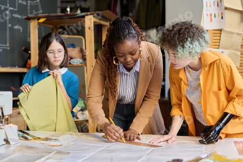 Preview: Tailor Teaching Two Girls with Disabilities