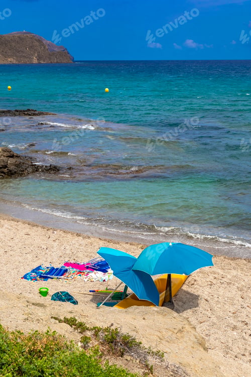 Preview: Beach of La Isleta del Moro, Cabo de Gata-Níjar Natural Park, Spain