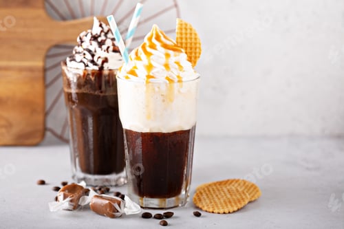 Preview: Coffee cocktails with whipped cream