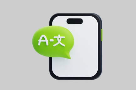 Preview: Language learning app translation feature