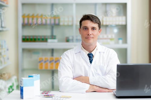 Preview: Young man pharmacist believes in white nationality.
