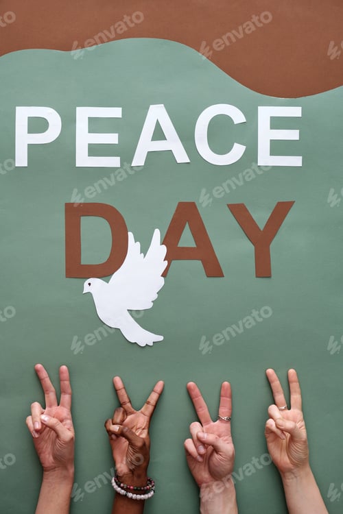 Preview: Hands of four young friends