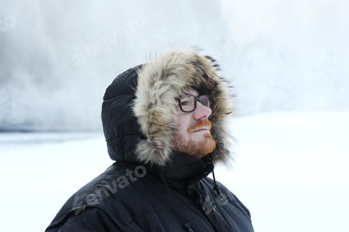 Preview: male winter portrait