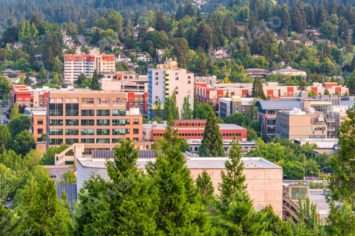 Preview: Eugene, Oregon, USA Skyline