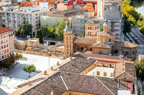 Preview: Zaragoza city in Spain