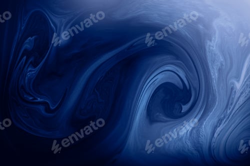 Preview: Blue fluid patterned background