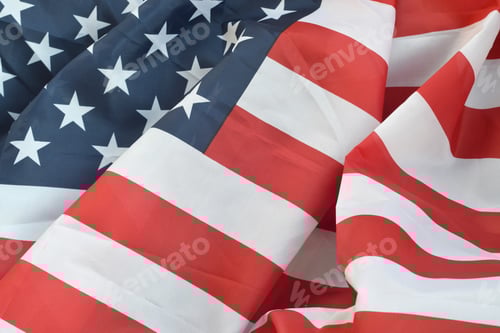 Preview: Patriotic Colors and Stripes Background Composition