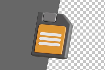 Preview: Save 3D Icon