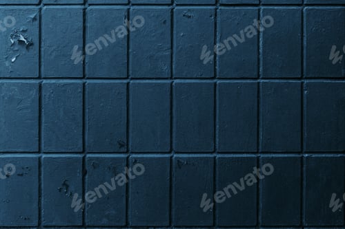 Preview: close-up view of old weathered dark brick wall background