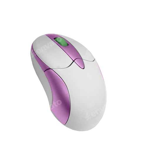 Preview: Computer mouse isolated on white background