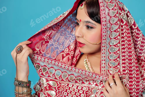 Preview: Pretty woman in wedding sari