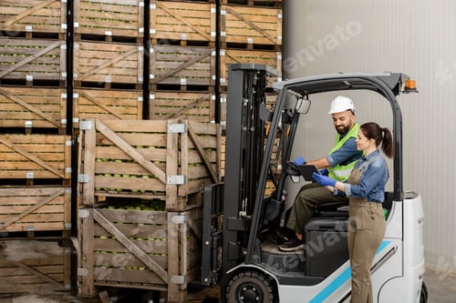 Preview: Logistics, storage and delivery, warehouse loading management