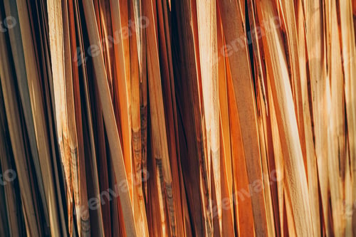 Preview: Abstract texture background with close up of dried natural palm tree leaf