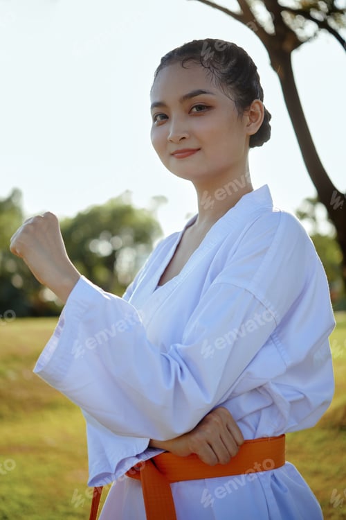 Preview: Smiling Confident Taekwondo Athlete