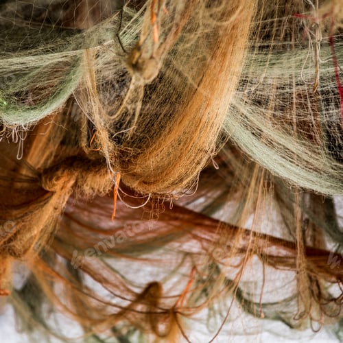 Preview: Fishing nets, close up