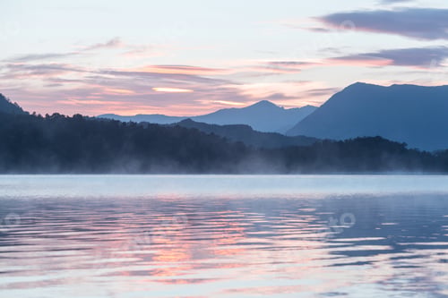 Preview: Lake on sunrise