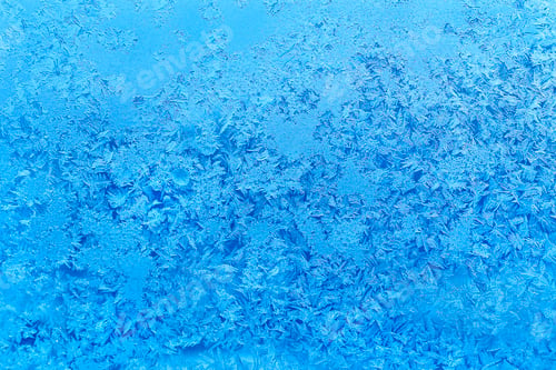 Preview: Ice pattern on winter glass