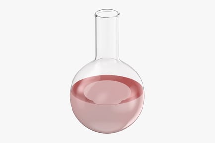 Preview: Florence Flask with Pink Liquid