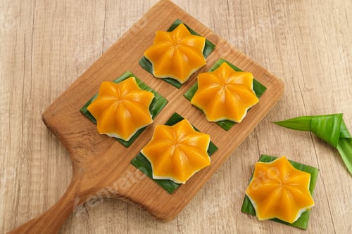 Preview: Kue Talam Ubi, Indonesian traditional snack