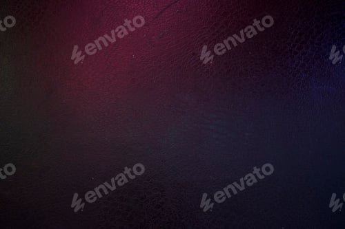 Preview: black leather background with pink and green highlight
