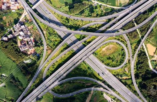 Preview: highway interchange Road