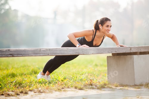 Preview: Fitness. Concept of sport, recreation and motivation.