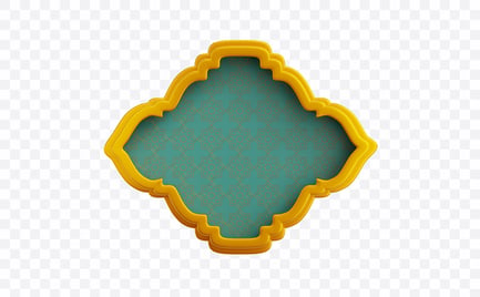 Preview: Islamic Star Arch Frame
