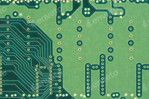 Preview: Back of a curcuit board