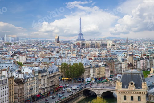 Preview: skyline of Paris, France